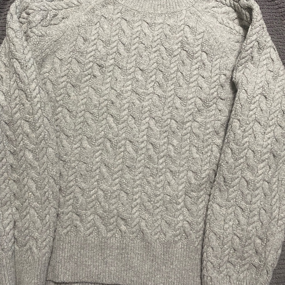 On 34th Gray Sweater